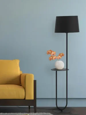 Víkendová Akce Aluminor Duo stojací lampa s odkládacím stolkem