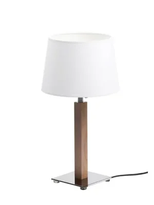 Aluminor Quatro Up stolní lampa dub šedý/chrom Bezpečná Platba