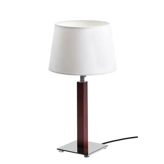 Aluminor Quatro Up stolní lampa eben/chrom Horká Nabídka
