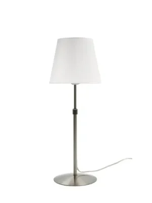 Aluminor Store stolní lampa, hliník/bílá Nejlepší Volba