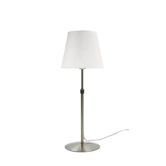 Aluminor Store stolní lampa, hliník/bílá Nejlepší Volba