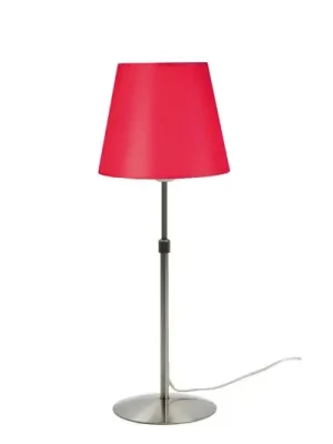 Aluminor Store stolní lampa, hliník/červená Levný