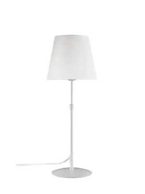 Aluminor Store stolní lampa, bílá/bílá Akce