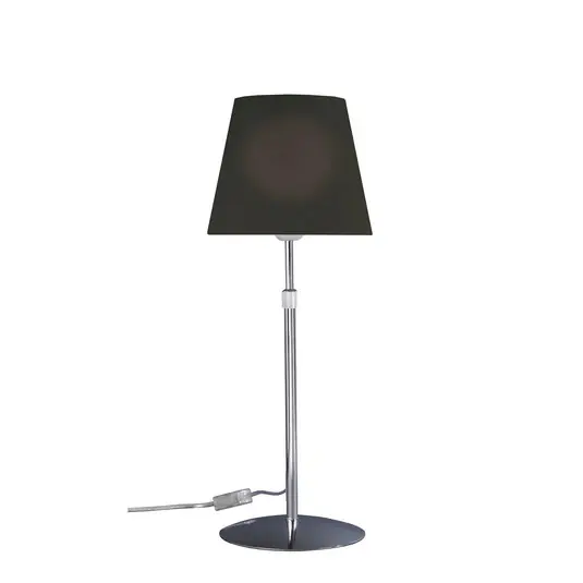 Originální Aluminor Store stolní lampa, chrom/černá