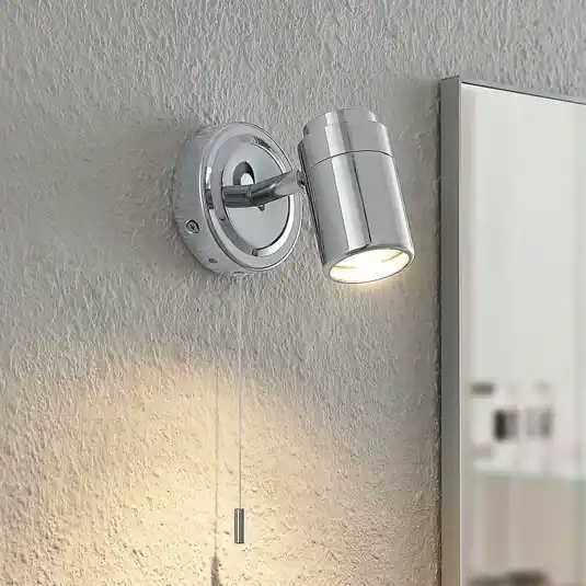 Poslední Šance Nástěnné svítidlo Lindby Remilan, chrom