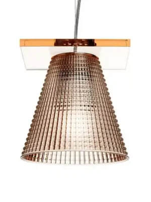 Originální Kartell Light-Air LED závěsné světlo, růžová