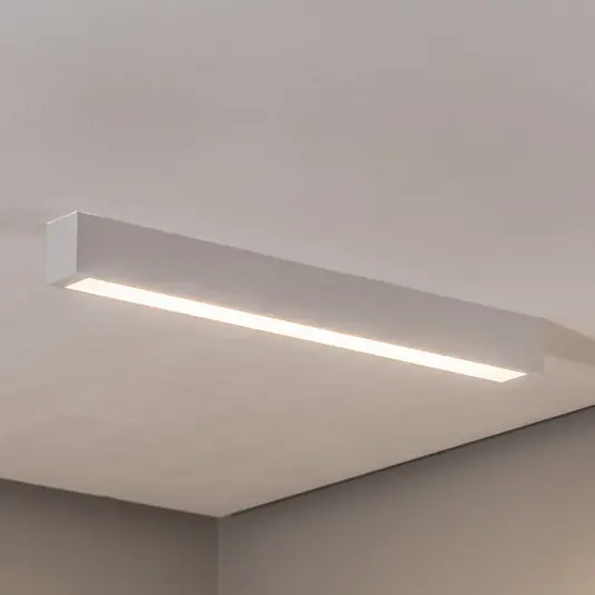 Stropní světlo Straight bílé 62 cm Super Cena
