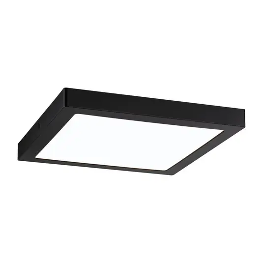 Top Prodej Paulmann Abia LED panel 4 000K hranatý 30cm černá