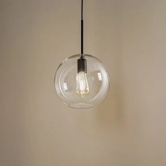 Závěsné světlo Sphere L se skleněným stínidlem Nová Kolekce