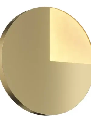 Novinka Nástěnné svítidlo Maytoni Jupiter LED, zlatá barva, Ø 38,1 cm