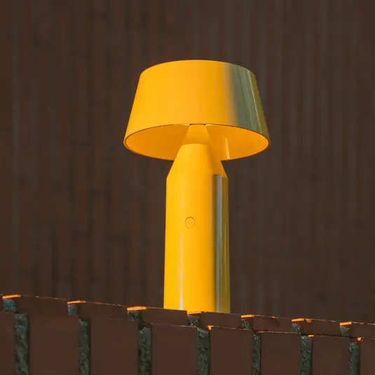 Originální MARSET Bicoca LED stolní lampa na baterii žlutá
