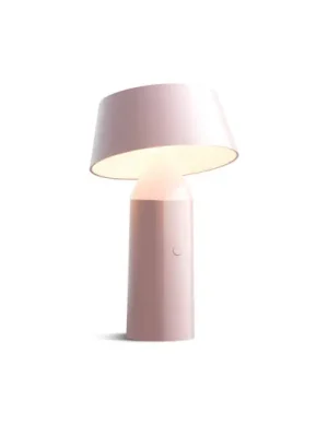 Vrácení Zdarma MARSET Bicoca LED stolní lampa na baterie, světle růžová