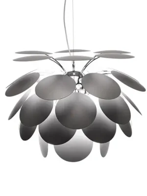 Kup Teď MARSET Discocó závěsná lampa Ø 35 cm šedá matná