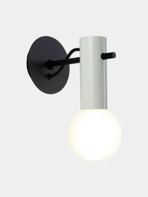 LEDS-C4 Nude nástěnné světlo E27 šedá/černá Autentický