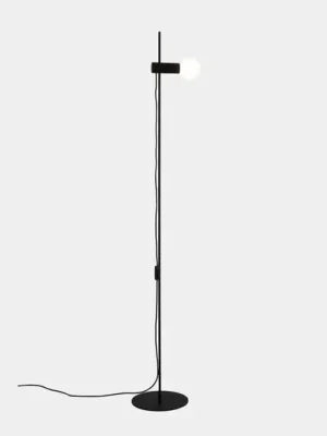 LEDS-C4 Nude Single stojací lampa E27 černá Rychlé Dodání