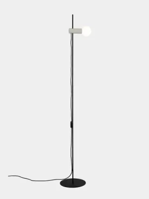 Cenová Bomba LEDS-C4 Nude Single stojací lampa E27 šedá/černá