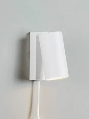 Nástěnné bodové svítidlo Mono I s konektorem bílé Akční Cena