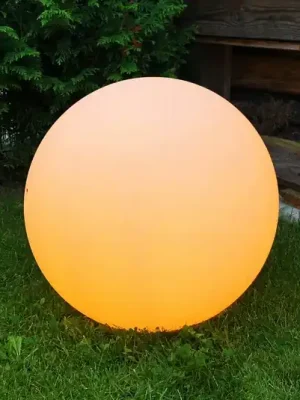 Sezónní Sleva Müller Licht tint Calluna LED koule písek, 30 cm