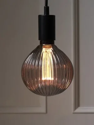 Tovární Cena LED Globe G125 Decoled E27 1W 2 000K kouřově šedá