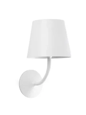 LED venkovní nástěnné světlo Toc z hliníku, bílá Přímo Od Výrobce
