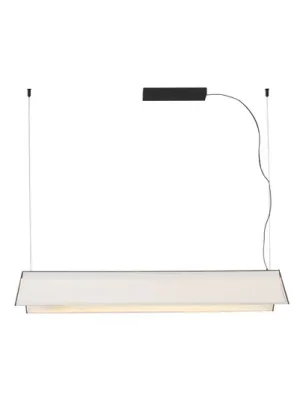 Značkový Ludovico Povrchové závěsné svítidlo LED, 115 cm, bílé