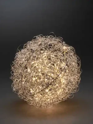 LED dekorativní drátěná koule, Ø 30 cm, 160 LED diod Nejlepší Cena