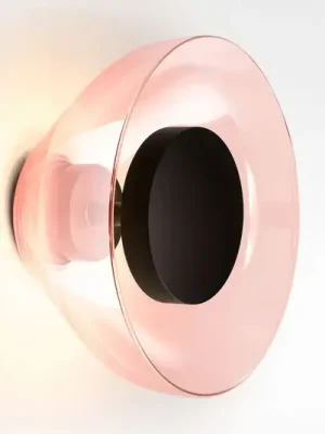 MARSET Aura LED nástěnné světlo, Ø 18 cm, měď Bezpečná Platba