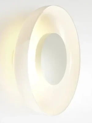 Horká Nabídka MARSET Aura LED nástěnné světlo, Ø 25 cm, opálové