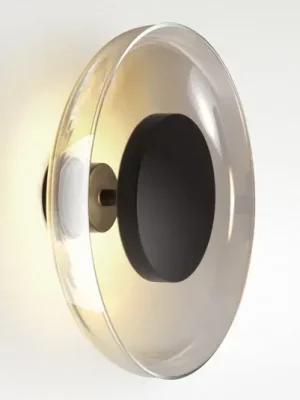 Nástěnné svítidlo MARSET Aura LED, Ø 25 cm, kouřově šedé Expresní Doručení