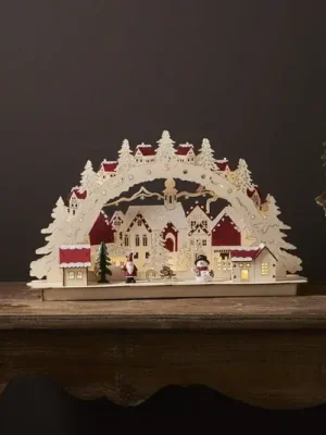 LED světelný oblouk Rosenheim krajina, baterie Značkový