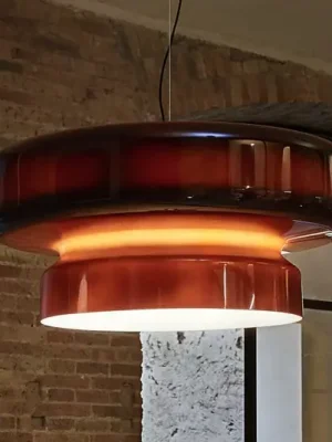 Expresní Doručení MARSET Bohemia LED závěsné světlo, Triac, jantarová