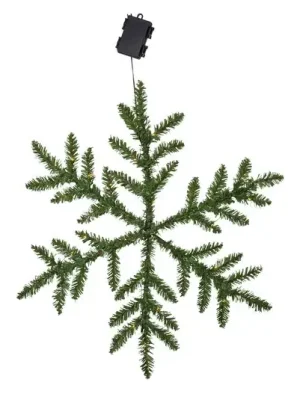 LED venkovní dekorace Snowflake, na baterie Jen Po Omezenou Doba