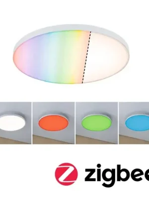 Autentický Paulmann Velora LED panel ZigBee RGBW kulatý Ø 40 cm