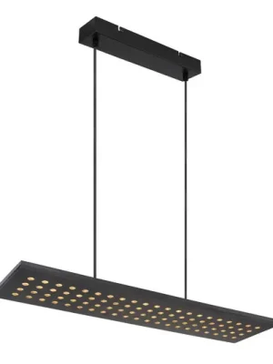 LED závěsné světlo Dolores, černá matná/černá Ověřený