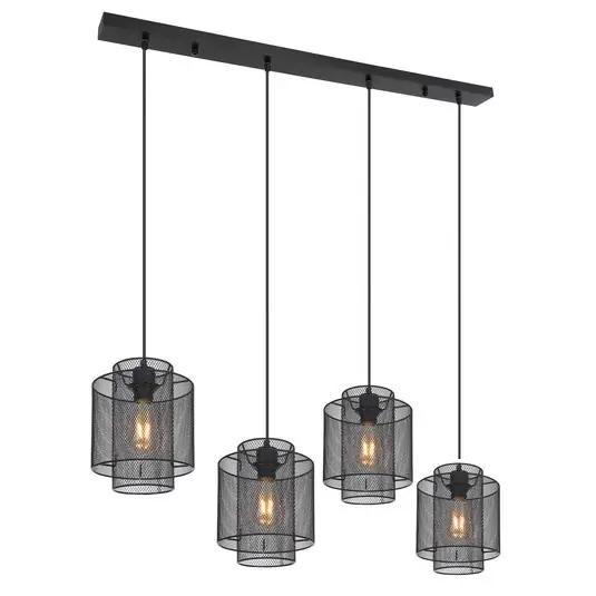 Must-Have Závěsné světlo Augustin, 4 zdroje