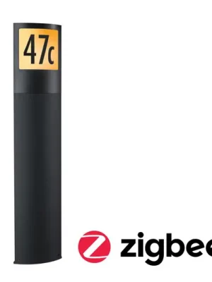Světelný patník Paulmann Padea s domovním číslem ZigBee Finální Výprodej