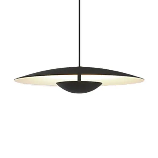 Sezónní Sleva MARSET Ginger LED závěsné světlo, Triac Ø20cm černá/bílá