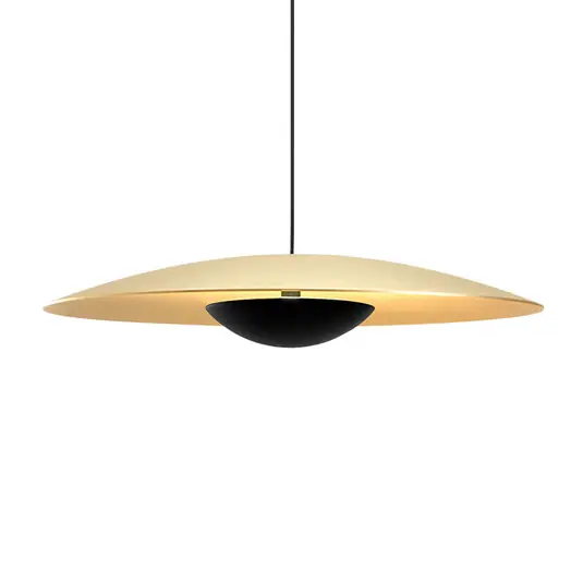 MARSET Ginger LED závěsné světlo, Triac Ø32cm mosaz Víkendová Akce