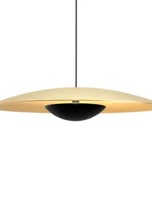 MARSET Ginger LED závěsné světlo, Triac Ø42cm mosaz Nejlepší Volba