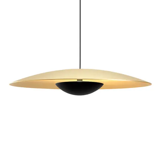 MARSET Ginger LED závěsné světlo, Triac Ø42cm mosaz Nejlepší Volba