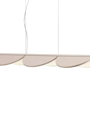 FLOS Almendra Linear LED závěsné světlo 3x růžová Sleva