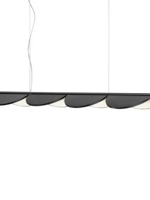 Objednat Nyní FLOS Almendra Linear LED závěsné 4 zdroje antracit