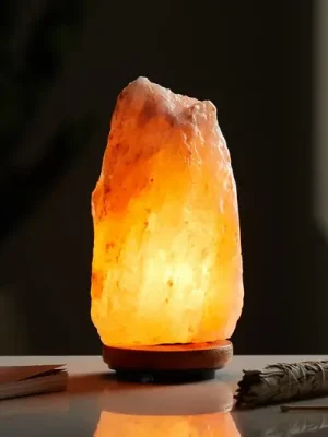 Nakupujte Hned Solná stolní lampa Stone, přírodní barva
