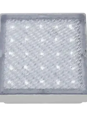 Nová Kolekce LED zapuštěné podlahové svítidlo Walkover, IP68 15x15cm