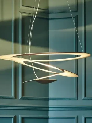 Levný Artemide Pirce Micro LED závěsné zlatá 3 000 K