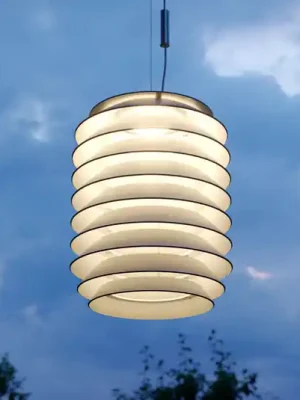 Časově Omezené Artemide Slicing LED závěsné svítidlo, IP65, Ø 21 cm