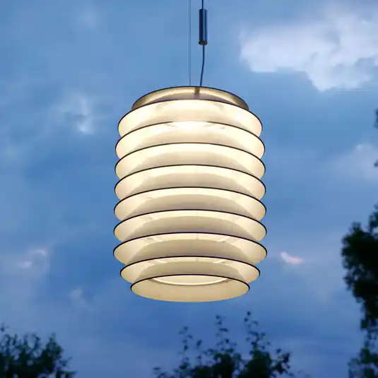 Časově Omezené Artemide Slicing LED závěsné svítidlo, IP65, Ø 21 cm