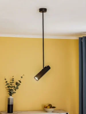 Akční Cena Stropní bodové světlo Eye Super, výška 76 cm, černé