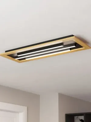 Stropní svítidlo LED Tirrenara, dálkové ovládání, 78x31cm Oblíbený