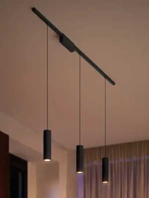 Objednat Nyní Dráha Philips Hue Perifo, 3 závěsná svítidla LED, černá